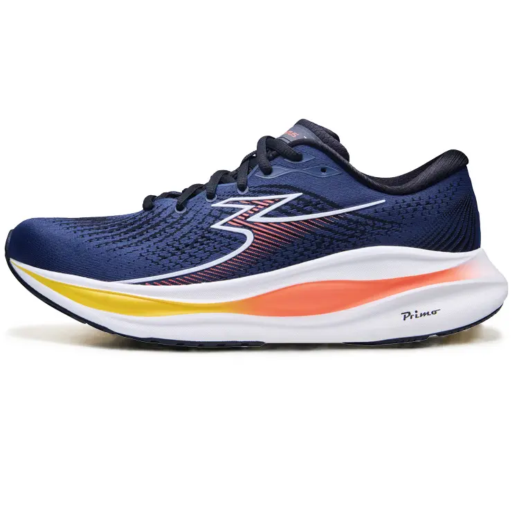 361° Cushioning, Wear Resistant Low Top Long Distance Running Shoes Men's Formalwear Blue