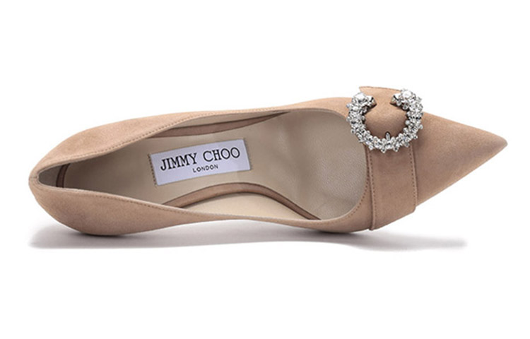 Jimmy Choo Slim Heel High Heels 8.5cm Women's Light Caramel