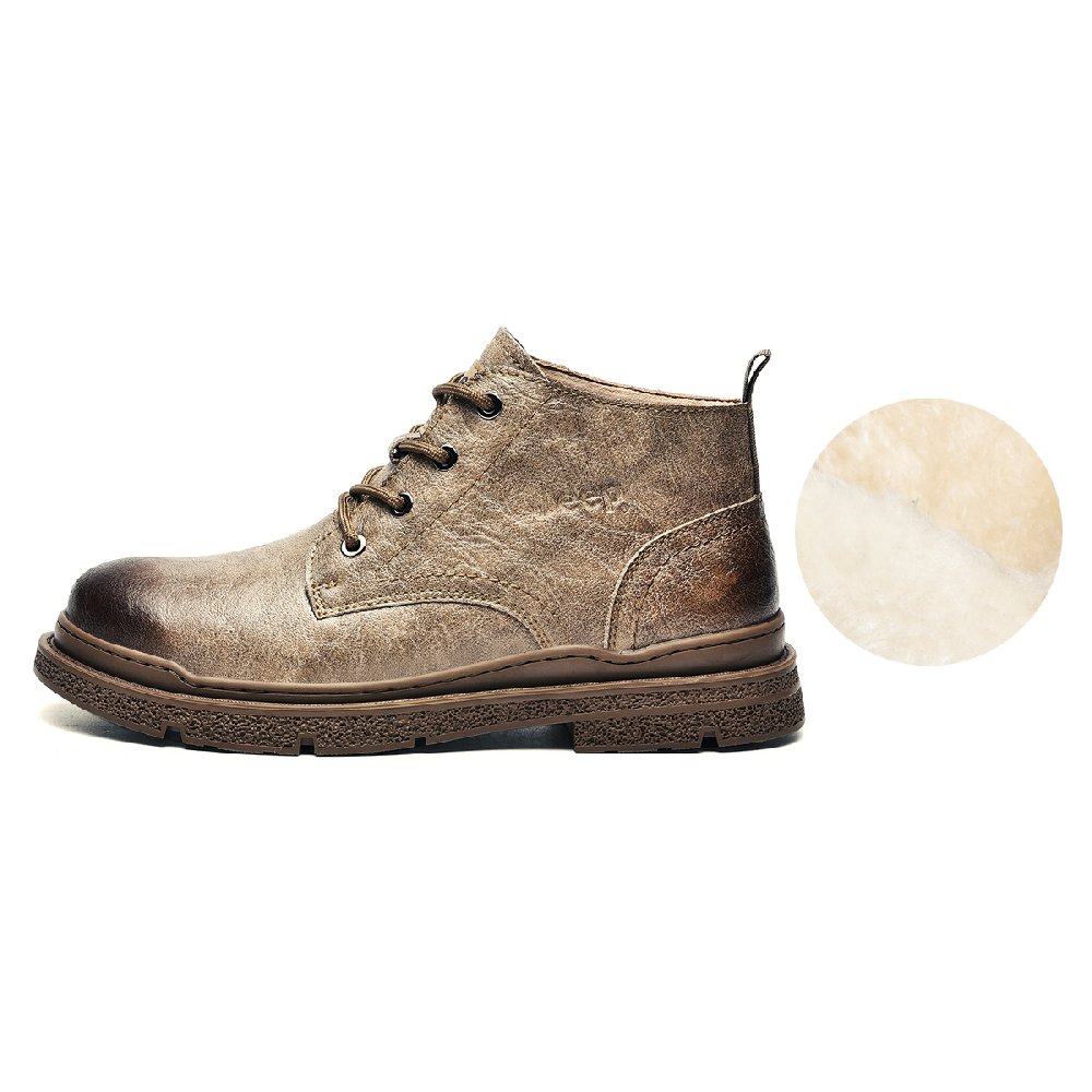 Jeep Martin Boot Men's Light Brown