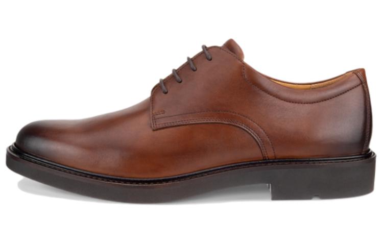 Ecco Dress Shoes Men Low-Top Brown
