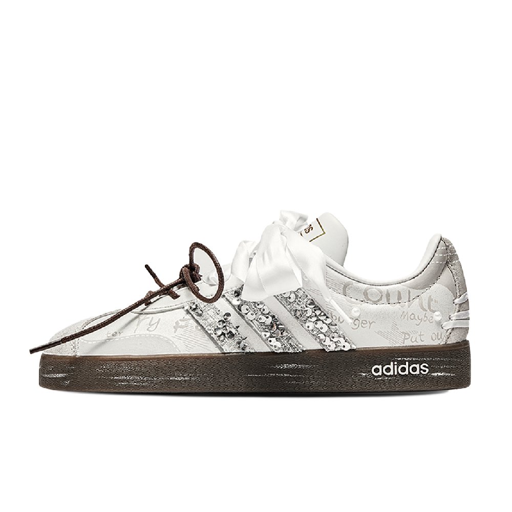 Adidas Neo VL Court 2.0 Cushioning, Wear Resistant Low top Skateboard Shoes Unisex White