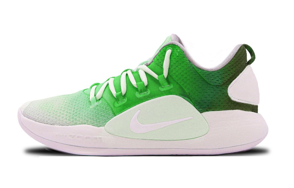 Nike Hyperdunk X Cushioning, Slip Resistant, And Abrasion Resistant Low Top Basketball Shoes Men's Green