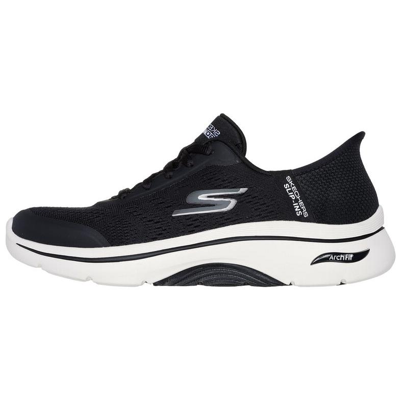 Skechers Go Walk Arch Fit Anti-Slip Wear-Resistant Low-Top Casual Running Shoes Women's Black
