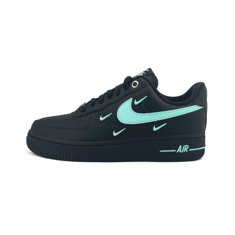 Nike Air Force 1 Skateboard Shoes Unisex Low-Top Black/Green