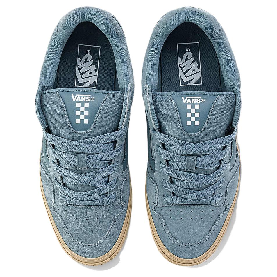 Vans Caldrone Abrasion Resistant Low Top Skateboard Shoes Men's Blue купить в интернет-магазине Yoocart с быстрой доставкой по России.