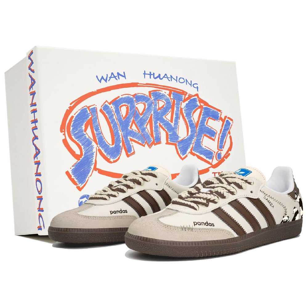 Adidas Originals SAMBA OG Non slip Lightweight Low Top Skateboard Shoes Unisex Beige Coffee