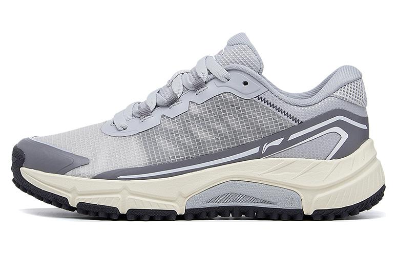 LiNing Yitai Lite Durable Breathable Low-Top Running Shoes Women's Gray