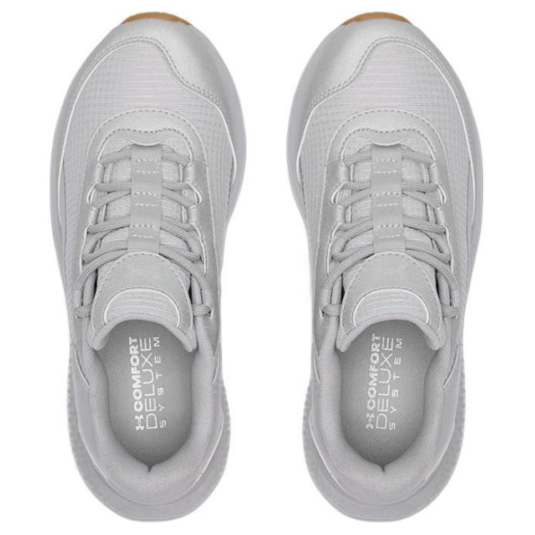 Under Armour Anti-Slip Wear-Resistant Low-Top Casual Shoes Women's Silver