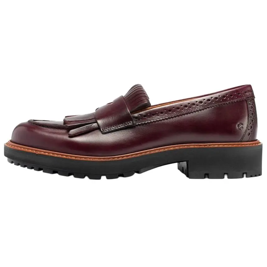 Ecco Urban Oslo Loafers 4.5cm Women's Dark Gemstone Red