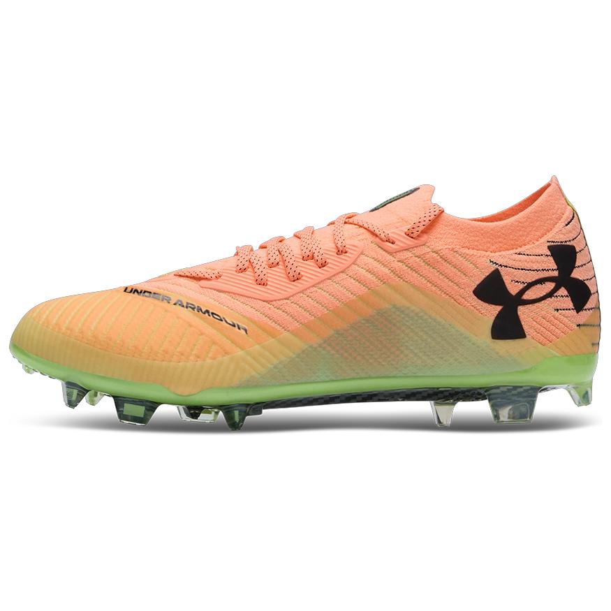 Under Armour Shadow Elite 2 FG Rubber Long Studs Rebound Soccer Shoes Men's Orange