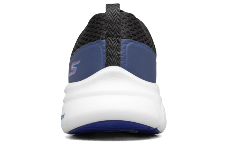 Skechers Hyper Pillars Running Shoes Black/White/Blue Women's