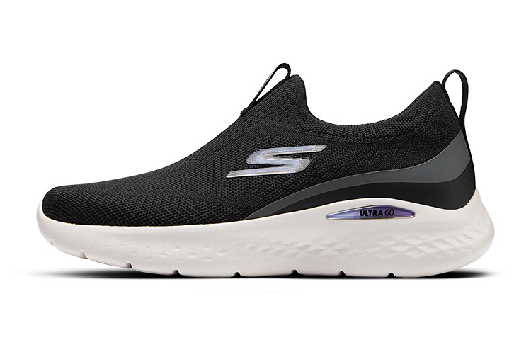 Skechers Go Run Lite Low-Top Running Shoes Women's Black/Lavender
