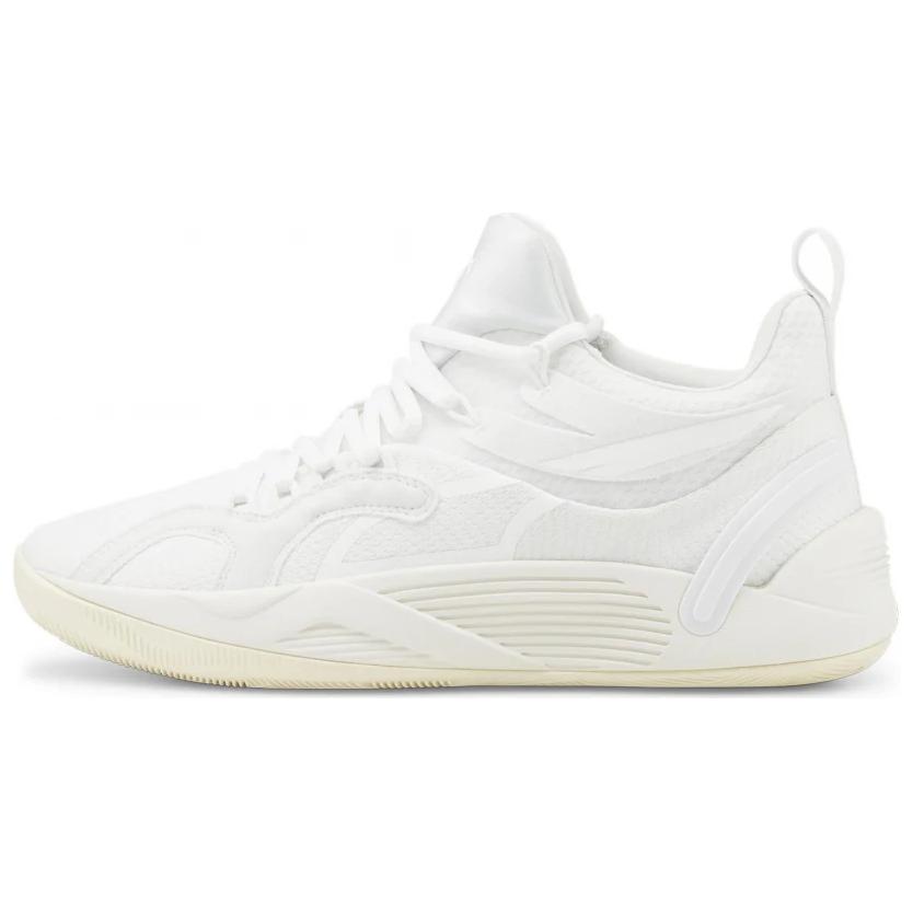 PUMA Trc Blaze Anti Slip Wear Resistant Low Top Casual Shoes Men's White