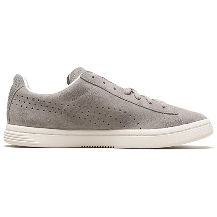 PUMA Court Star Suede Interest Grey/White Low Casual Board Shoes