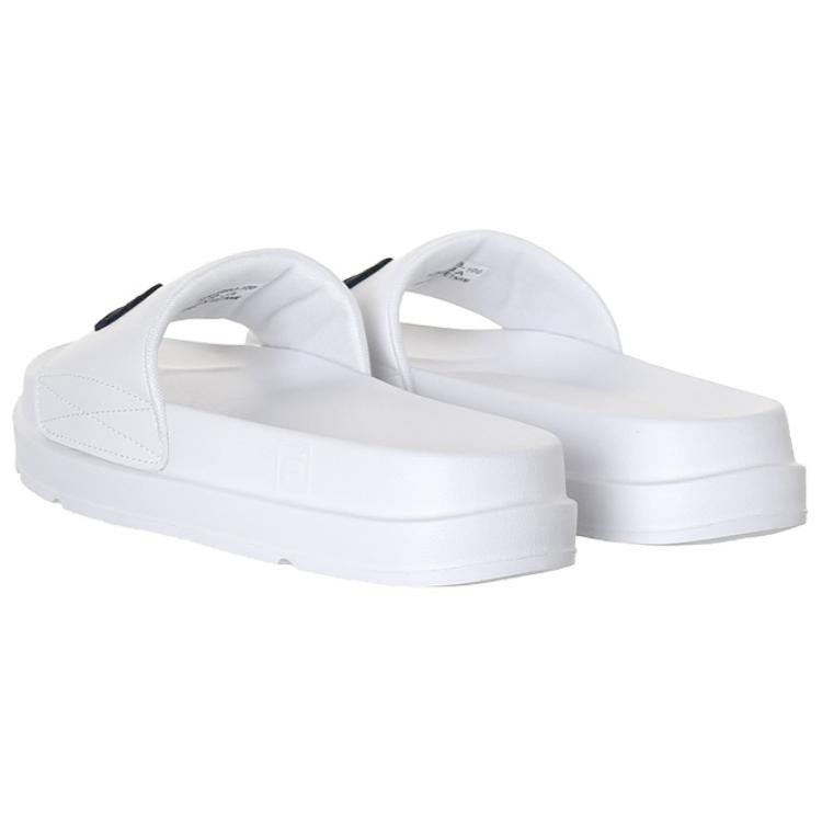 FILA DRIFTER Slip-Resistant Odor-Resistant Slide Slippers Unisex White