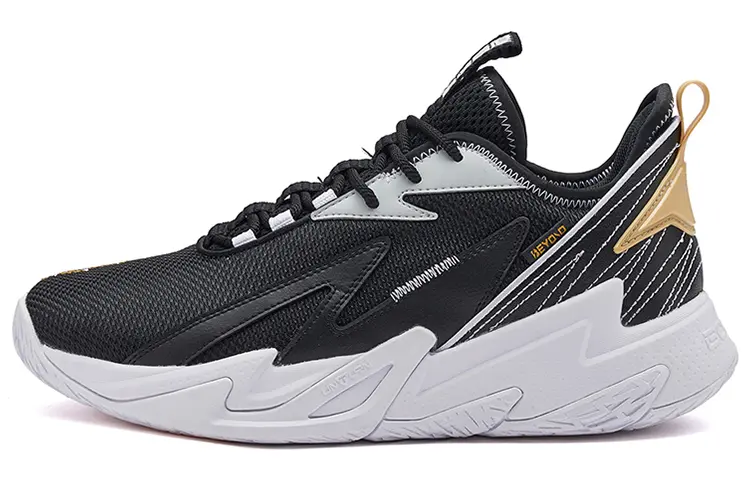 361° Shadow Blade 2 Abrasion Resistant Slip Resistant Low Top Performance Basketball Shoes Men's Black White