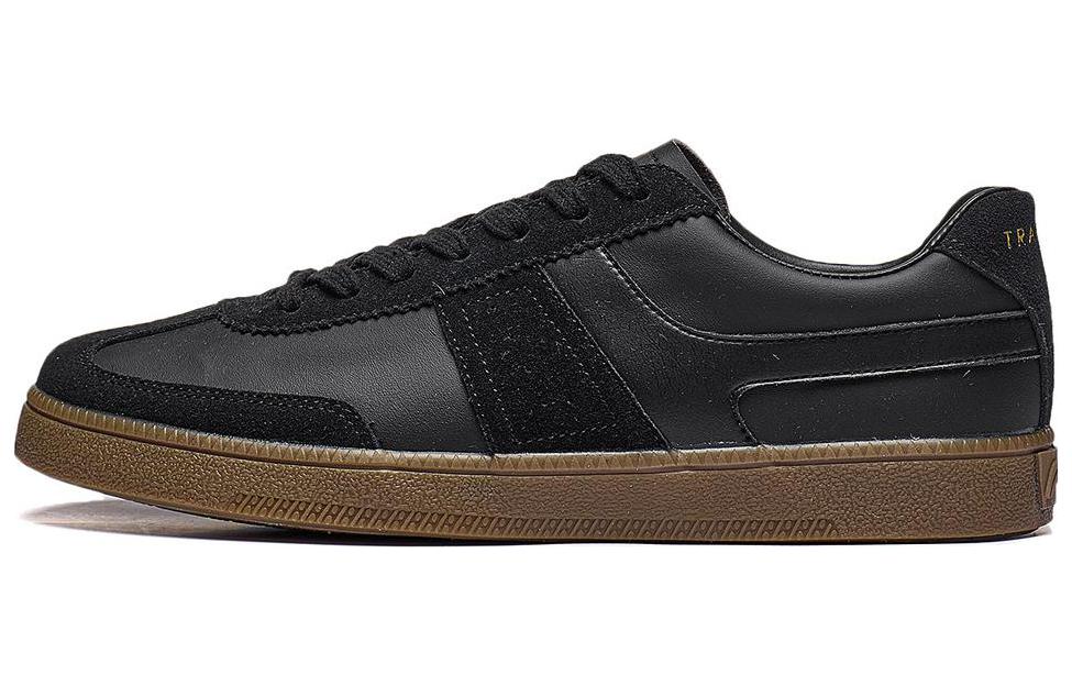LiNing Cloud River 1.5 1.5 Slip Resistant, Abrasion Resistant, Lightweight Low Top Skateboard Shoes Men's Black