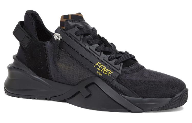 FENDI Nylon Low Top Black