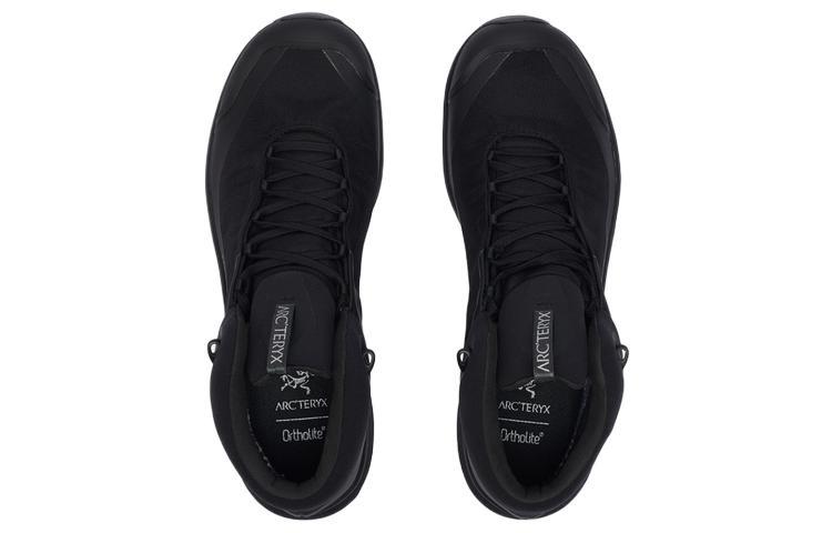 Arcteryx Aerios Fl Cushioning Anti-Slip And Wear-Resistant Mid-Top Running Shoes Men's Black