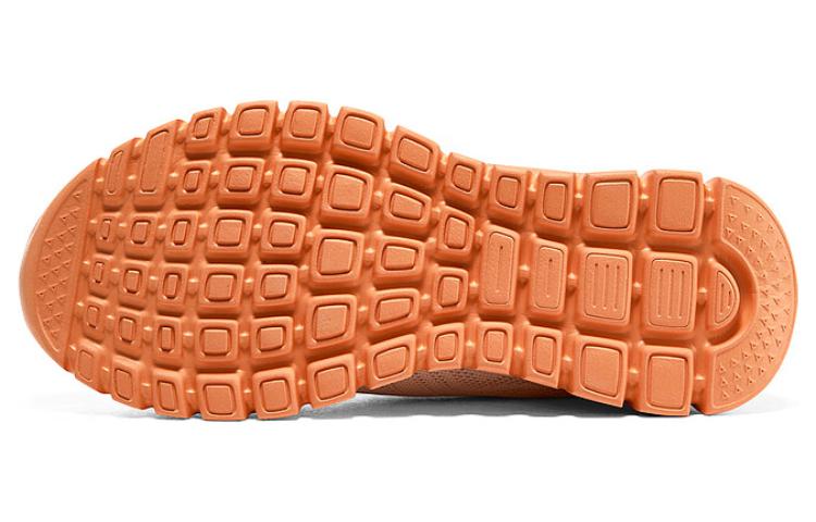 Skechers Graceful Square Sugar Collection Cushioning Wear-Resistant Low-Top Casual Shoes Women's White Orange купить в интернет-магазине Yoocart с быстрой доставкой по России.