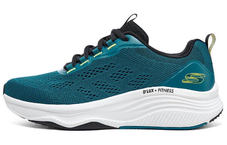 Skechers D'lux Fitness Wear-Resistant Low-Top Casual Running Shoes Men's Green
