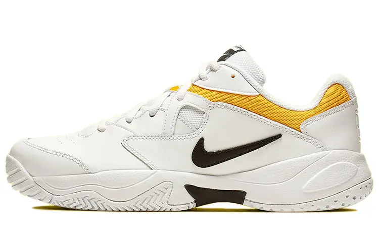 Nike Court Lite 2 'Black White Yellow'