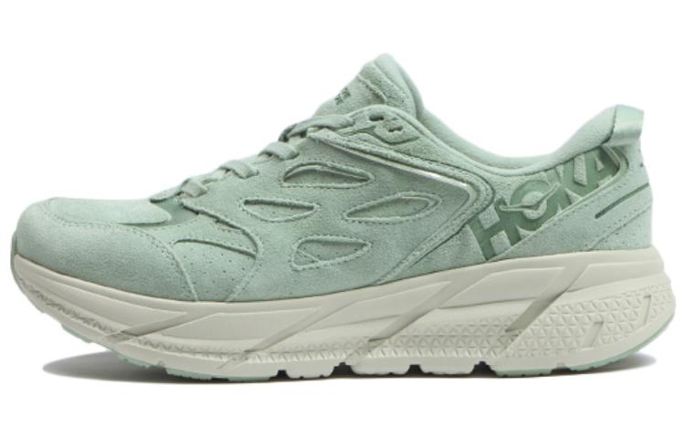HOKA ONE ONE Clifton L Suede Smoke Green All Gender