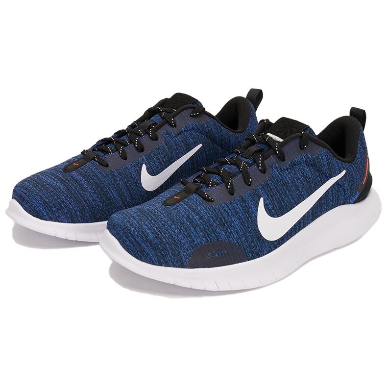 Nike Flex Experience RN 12 Durable Breathable Lightweight Low-Top Casual Running Shoes Men's Navy Blue купить в интернет-магазине Yoocart с быстрой доставкой по России.