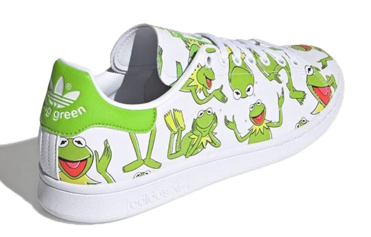Stan Smith The Muppets x Stan Smith Adidas Originals 'Kermit The Frog Allover Print' купить в интернет-магазине Yoocart с быстрой доставкой по России.