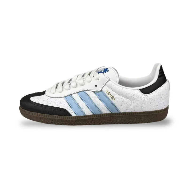 Adidas Originals SAMBA OG Abrasion Resistant German Army Trainers Unisex White