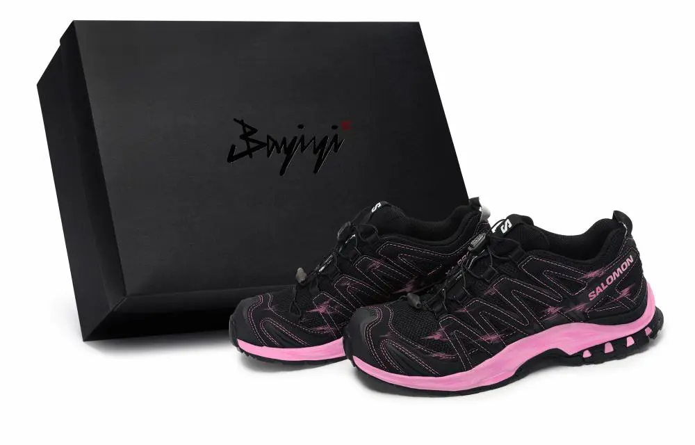 SALOMON XA PRO 3D Outdoor Shoes Unisex Low top Black/Pink
