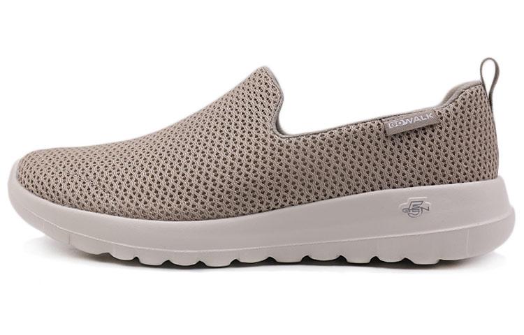 Skechers Go Walk Joy Low Top Slip Ons Grey/Brown Women's