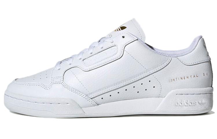 Adidas Continental 80 Gold Metallic Heel Text