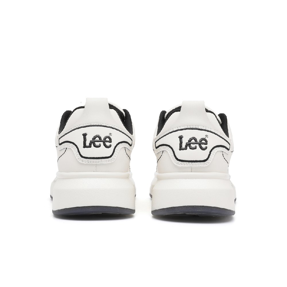 Lee White Sneakers Breathable Height Increase Low Top Skateboard Shoes Men's