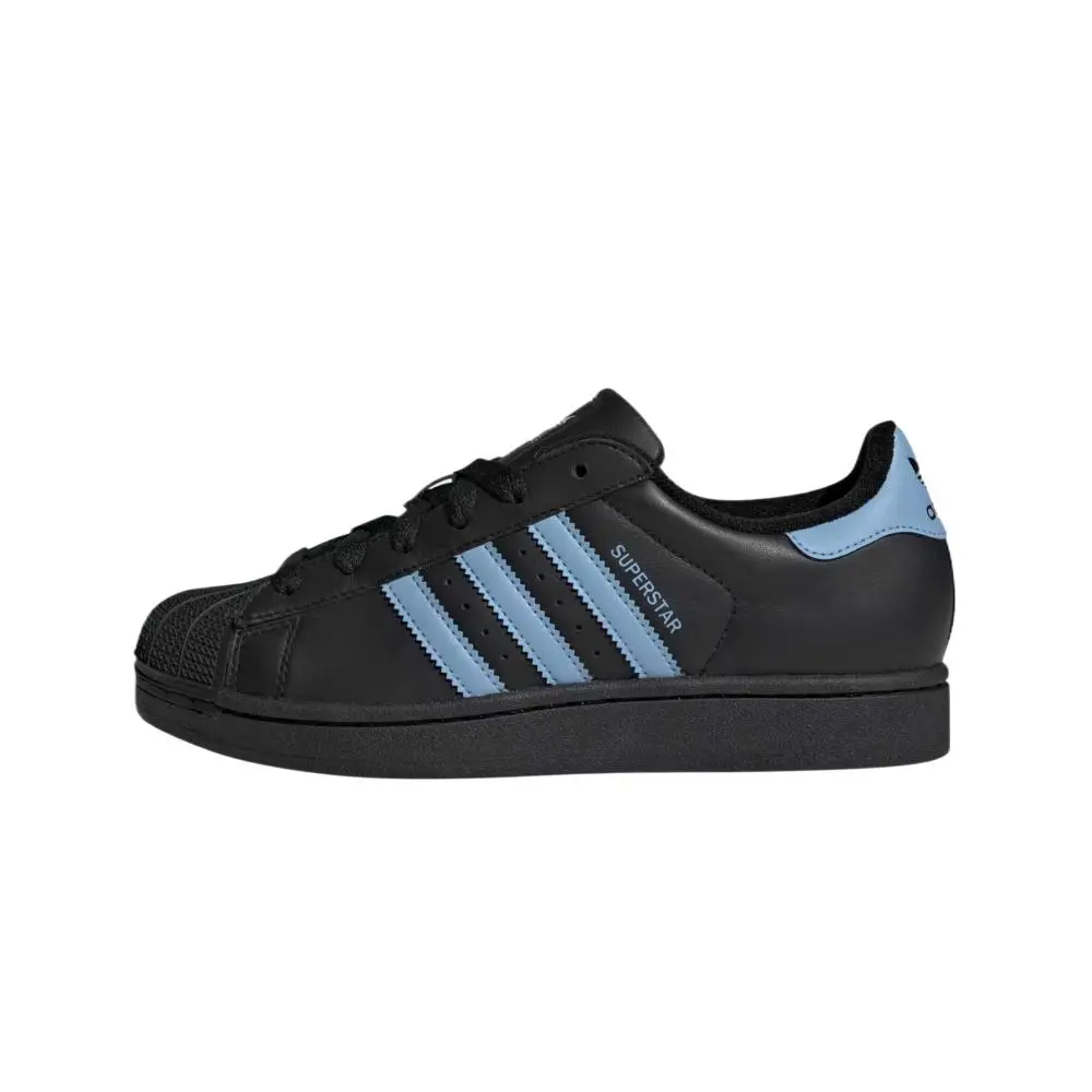 Adidas Women's Superstar 2 'Black Ash Blue' Women's