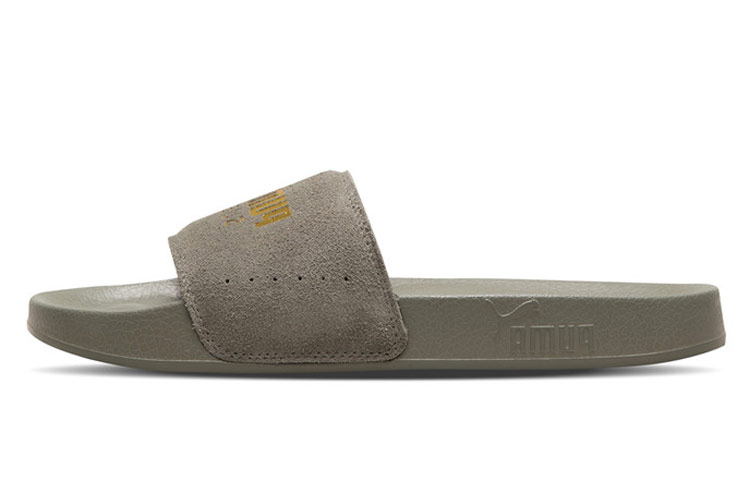 PUMA Leadcat Suede Slippers Grey