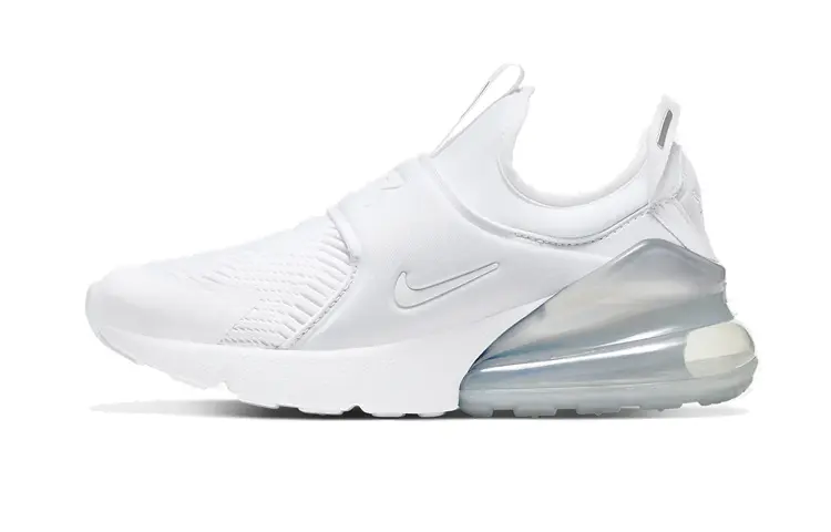 Nike Air Max 270 Extreme 'White Metallic Silver' Gs