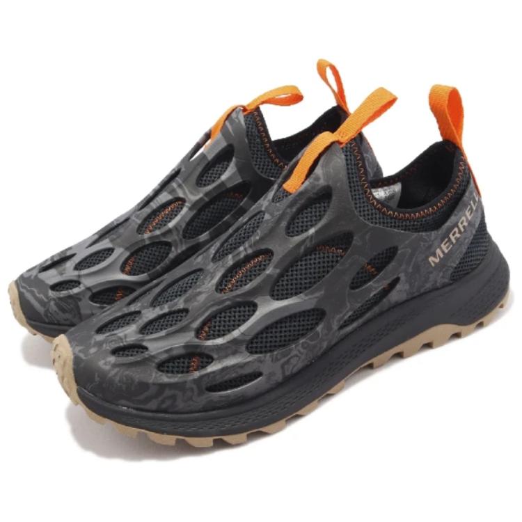 MERRELL Hydro Runner Slip Resistant Low Top Outdoor Shoes Men's Black