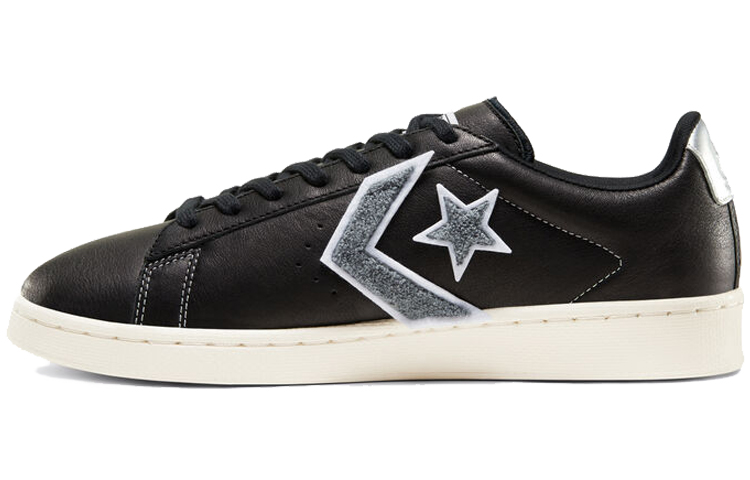 Converse Pro Leather Ox Black Silver