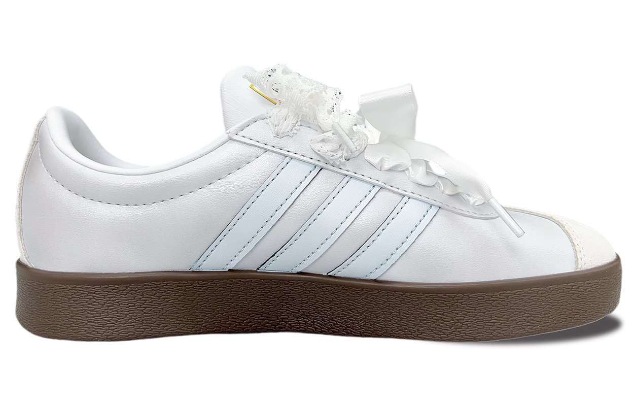 Adidas Neo VL Court 2.0 Coverage Slip Resistant Low Top Skateboard Shoes Unisex Silver купить в интернет-магазине Yoocart с быстрой доставкой по России.