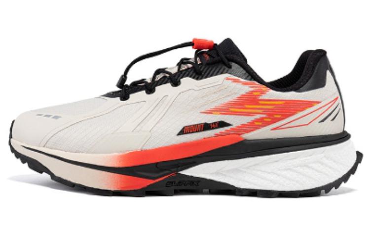 361° Cushioning Wear-Resistant Low-Top Running Shoes Men's Gray Red