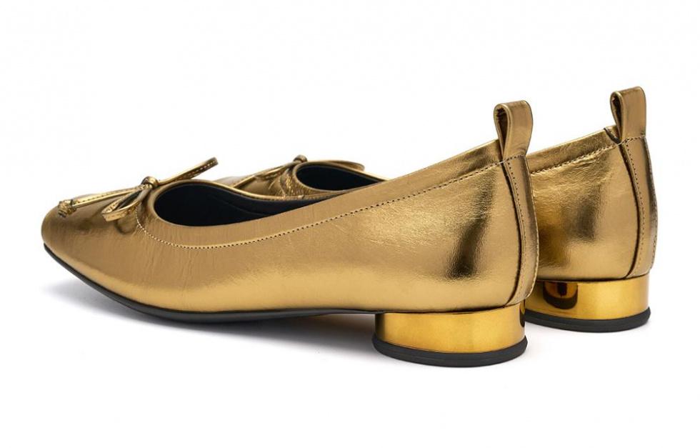 EBLAN Casual Single Shoes Women's Gold