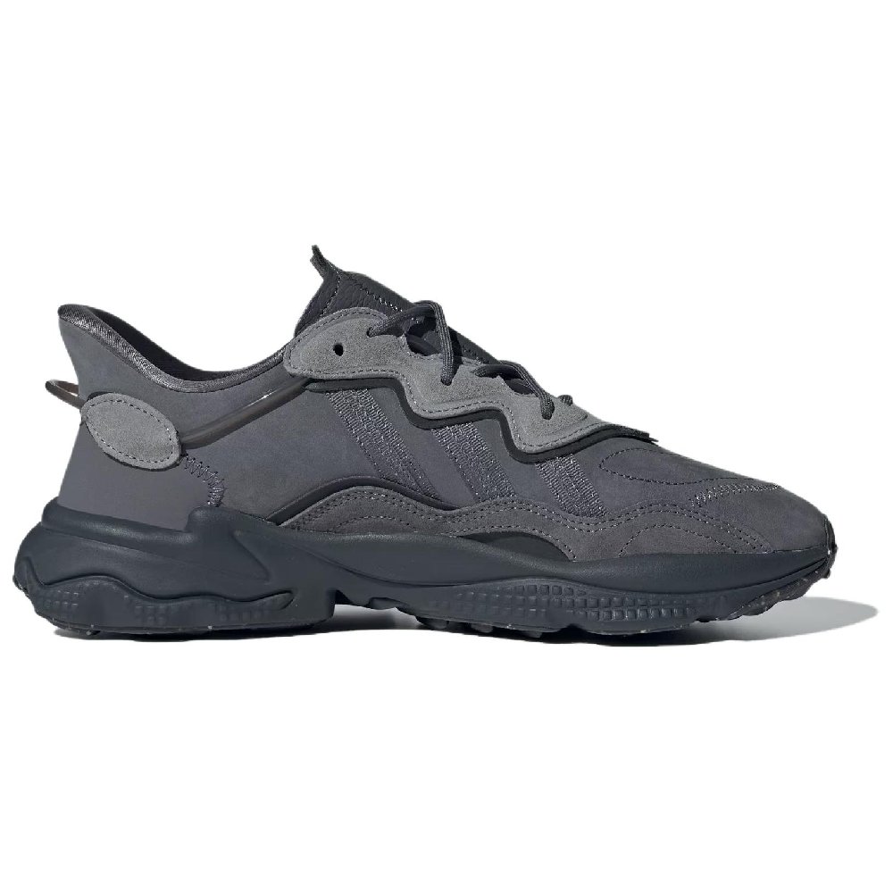 Adidas Originals Ozweego Anti-Slip Wear-Resistant Low-Top Chunky Sneakers Unisex Gray