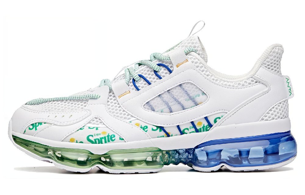 ANTA X Sprite Running Series Sneakers 'White Green Blue'