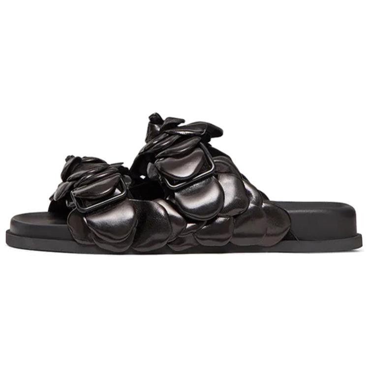 Valentino Atelier Slide Slippers Women's Black