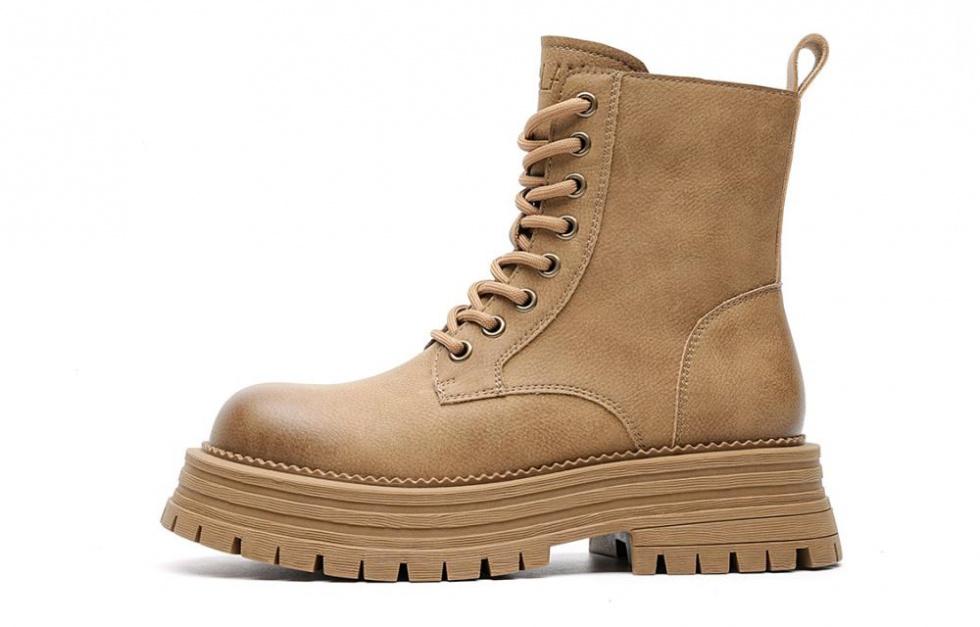 EBLAN Short Martin Boot Women's Yellow