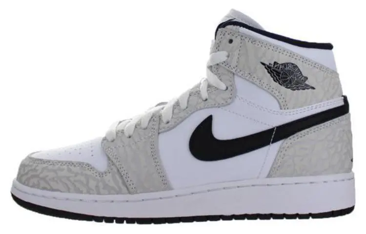 Jordan 1 Retro High Premium White Black GS