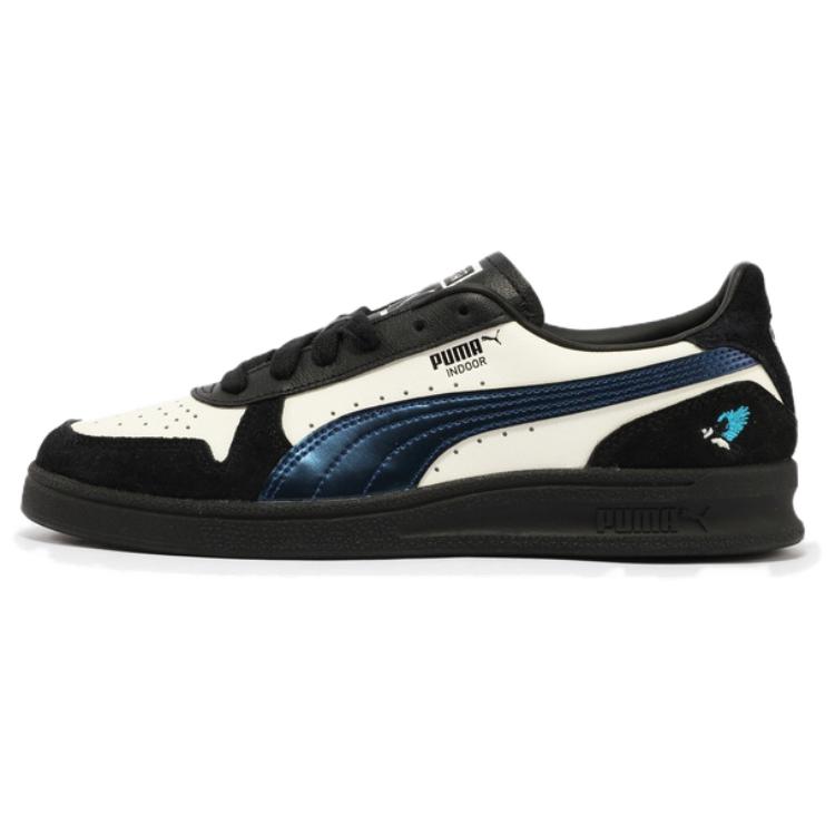 PUMA Low Top Skateboard Shoes Unisex White Black