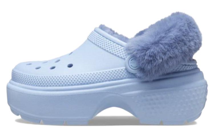 Crocs Stomp Lined Clog 'Calcite Blue' Gs