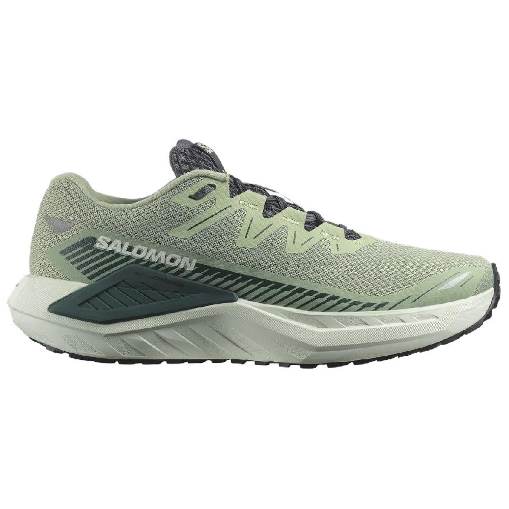 SALOMON Anti-Slip Wear-Resistant Low-Top Casual Running Shoes Men's Green